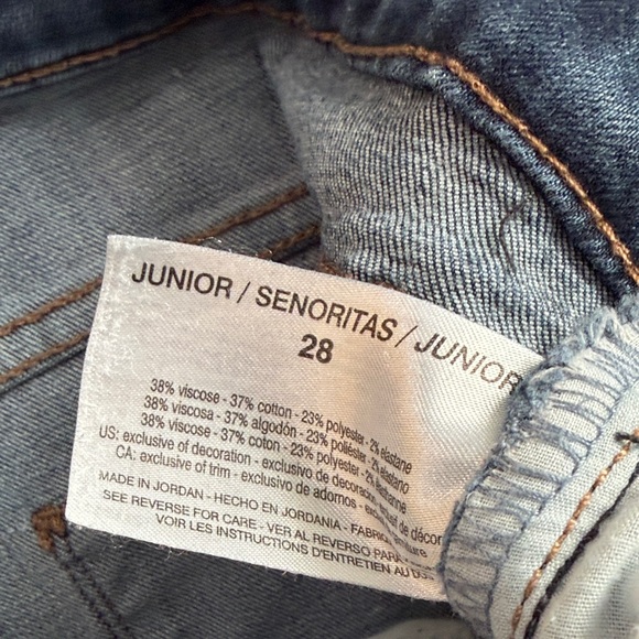 William Rast Women's Light Blue Skinny Jeans - Picture 3 of 6